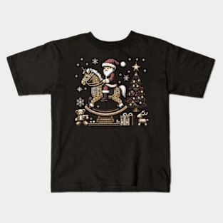 Baby Santa on Holidays Kids T-Shirt